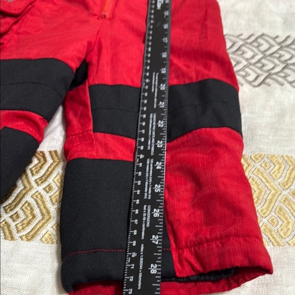 (R0) Columbia Kids Red Snow Bib Overalls, size 2T - Picture 9 of 11